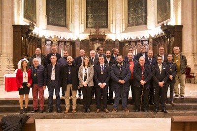 La Junta de Cofradías de Semana Santa de Albacete celebró la “Misa por los cofrades difuntos”.