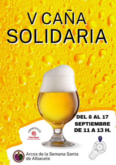 Vuelve la V Caña Solidaria a los Arcos de la  Semana Santa en la Feria de Albacete